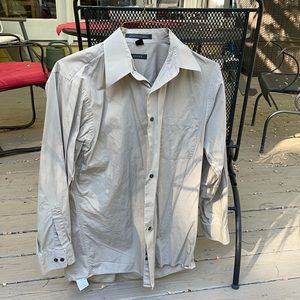 DKNY 15 1/2 32/33 M. light brown